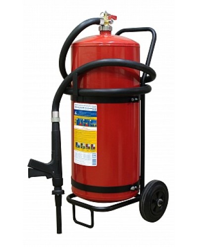 Огнетушитель ПОЖТЕХНИКА ОВП-50(з) МИГ зимний (ФторПАВ) на съемн.тележке с перекр. стволом (баллон 62,5 л, ОТВ 50 л) в Петропавловске-Камчатском Огнетушители Pintop.ru