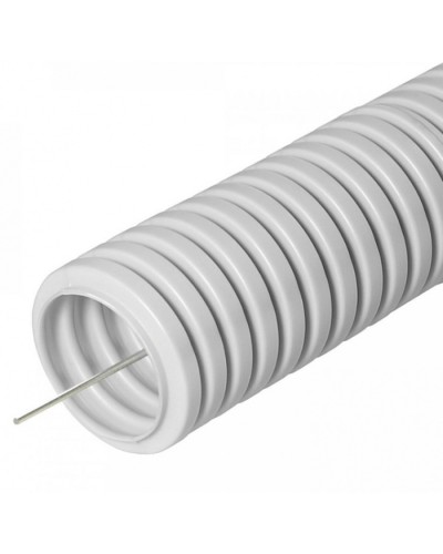 Труба гофрированная ПВХ сверхтяжелая 1100 Н серая с/з д16 (100м/5500м уп/пал) Промрукав (PR.0116321) в Петропавловске-Камчатском Труба гофрированная Pintop.ru