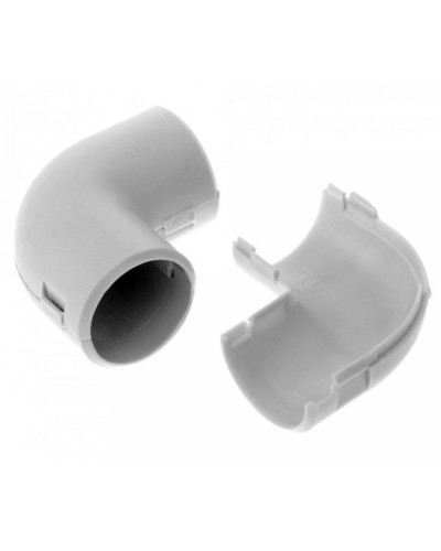 Соединитель угловой разборный д20 (5шт/550шт уп/кор) Промрукав (PR.07520м) в Петропавловске-Камчатском Повороты, муфты, тройники Pintop.ru