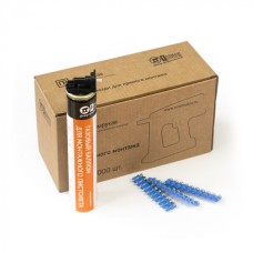 Комплект газовый баллон 165 мм и гвозди 3х16 мм (усиленные) (1000 шт/уп) Промрукав (PR08.22648)