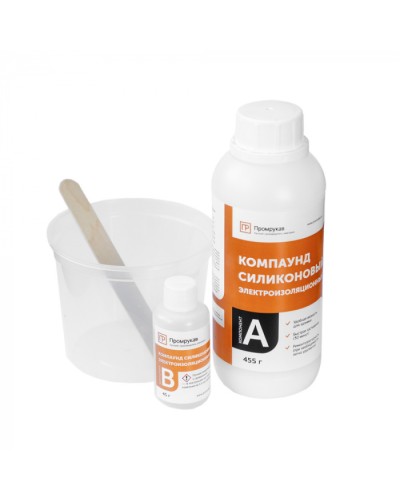 Компаунд силиконовый электроизоляционный в бутылях (500г/уп) Промрукав (PR08.22657) в Петропавловске-Камчатском Аксессуары для лотков Pintop.ru