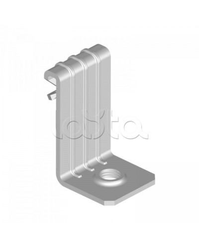 Зажим балочный вертикальный 1-5 мм с отгибом и резьбой М6 Промрукав (PR08.5861) в Петропавловске-Камчатском Аксессуары для лотков Pintop.ru