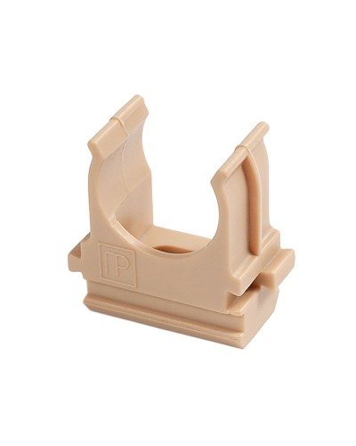 Крепёж-клипса для труб АБС-пластик сосна д20 в малой упаковке (10шт/1000шт уп/кор) Промрукав (PR13.0055) в Петропавловске-Камчатском Держатели, клипсы, скобы Pintop.ru