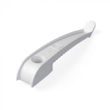 Держатель кабеля односторонний для прямого монтажа в гофроящике белый (200 шт/кор) Промрукав (PR13.0489)