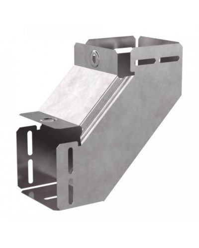 Угол вертикальный внутренний 90 градусов с крышкой Стандарт 100х100 Промрукав (PR16.0526) в Петропавловске-Камчатском Аксессуары для кабель-канала Pintop.ru