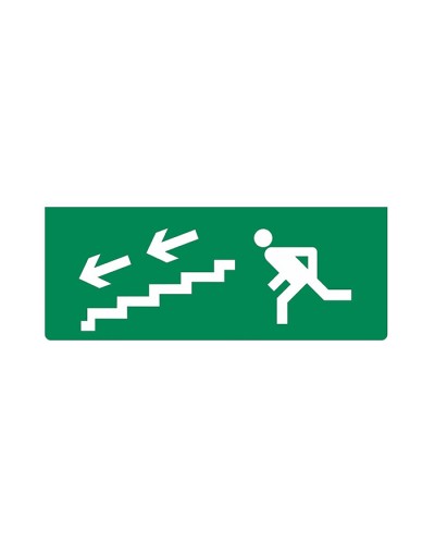 Рубеж ОПОП 1-R3БЕГУЩИЙ ЧЕЛОВЕК+лестница вниз влево в Петропавловске-Камчатском Оповещатели АСПС РУБЕЖ Pintop.ru