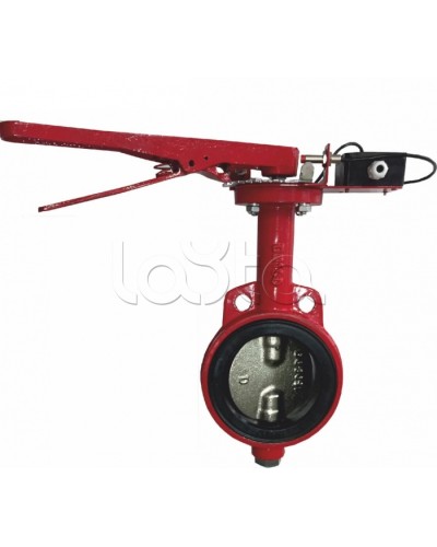 Затвордисковый с ручным приводом с контролем положения УКПЗА Спецавтоматика 3т 125/1,6(Р)-Ф.У3.1-АМК-125v1 в Петропавловске-Камчатском Затворы дисковые Pintop.ru