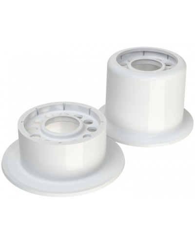 Спецавтоматика Устройство углубленного монтажа водяных оросителейс удлиненным патроном (L46 мм), цвет- белый (RAL 9016), с пластиковым держателем с отверстиями в Петропавловске-Камчатском Аксессуары для оросителей Pintop.ru