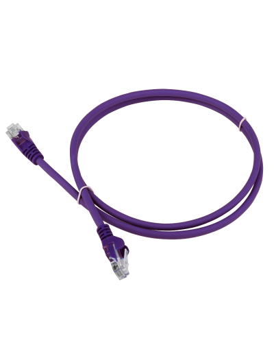 Патч-корд LANMASTER LSZH UTP кат.5e, 0.3 м, фиолетовый LANMASTER LAN-PC45/U5E-0.3-VI в Петропавловске-Камчатском Патчкорды (медные) Pintop.ru