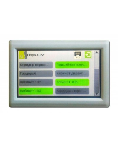 Клавиатура подсистемы охранной сигнализации Elsys-CP2 в Петропавловске-Камчатском Сетевая СКУД Elsys Pintop.ru