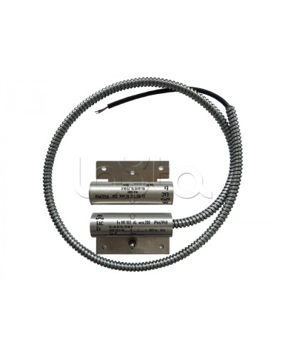 Извещатель охранный точечный магнитоконтактный взрывозащищённый Магнито-контакт Ех ИО102 Al исп.211 (торцевой), с постоянно присоединенным кабелем в металлорукаве (штатно кабель 2х0,75 - 1м), 1Ex d IIC T6 Gb АТФЕ.425119.171 в Петропавловске-Камчатском Извещатели охранн