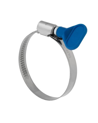 Хомут червячный 32-50/9-0,7мм, с ключом, нержавеющая сталь W2, (50 шт/уп) REXANT 07-0732-1 в Петропавловске-Камчатском Стяжки-хомуты Pintop.ru