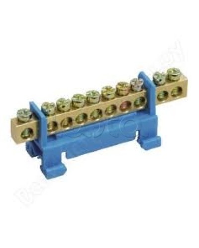 Шина нулевая с DIN-изолятором типа «Стойка» ШНИ-6х9-14-С-С IEK YNN10-69-14P-K07 в Петропавловске-Камчатском Клеммные колодки Pintop.ru