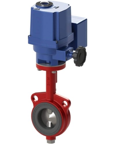 Затвор дисковый Спецавтоматика Зт 80/1,6(Э220М)-Ф.УЗ.1-АН-80 в Петропавловске-Камчатском Устройства пуска газового пожаротушения Pintop.ru