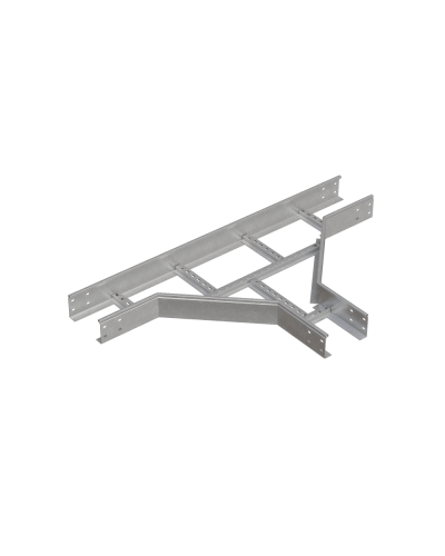 Т-отвод лестничный 100х300х1,5 мм INOX304 N КМ-Профиль (LTD100-300-1.5 INOX304 N) в Петропавловске-Камчатском Аксессуары для лотков Pintop.ru