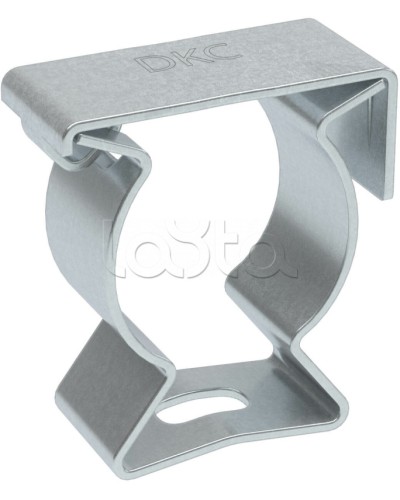 Держатель с крышкой D16, оцинкованная сталь DKC (6044-A16) в Петропавловске-Камчатском Держатели, клипсы, скобы Pintop.ru