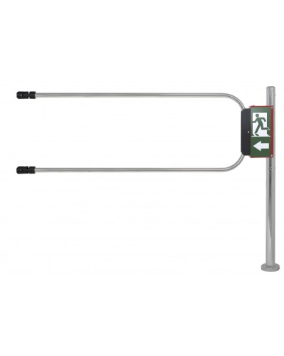 Smartec ST-GR014EC-CR - Калитка аварийного выхода с электромагнитом, хромированная, в комплекте стойка 1000 х D50 мм и створка 1400 х D25 мм. в Петропавловске-Камчатском Калитки Pintop.ru