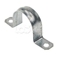 Скоба металлическая двухлапковая d31-32 мм (50 шт) EKF PROxima (sm-2-31-32)