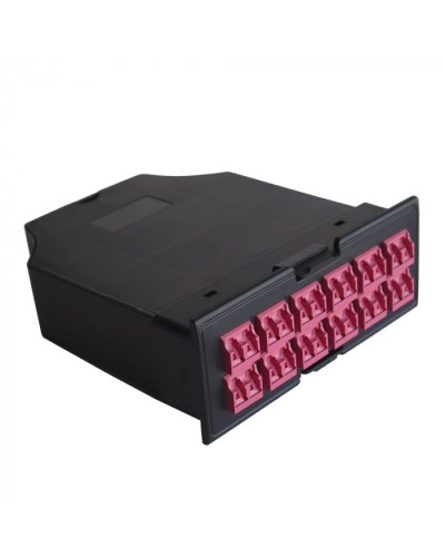 MPO кассета OM4, для LAN-FRM-PP-STP/1U, 24xLC, тип B, черная LANMASTER (LAN-FRM-IN-2MB-24LC/OM4) в Петропавловске-Камчатском Патч-корды оптические Pintop.ru