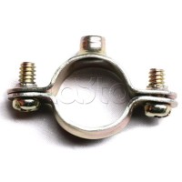 Хомут стальной с внутренней резьбой М6 д.25-26 мм ДКС 58026