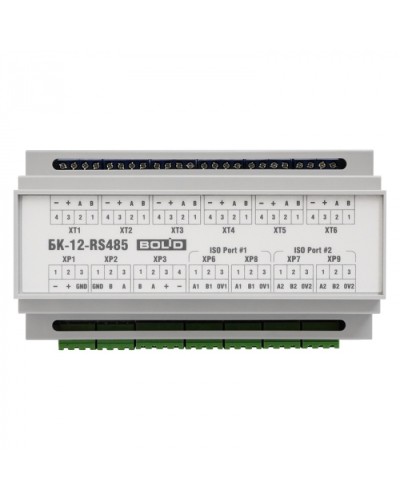 Блок коммутации Болид БК-12-RS485-01 в Петропавловске-Камчатском Охранно-пожарное оборудование Pintop.ru