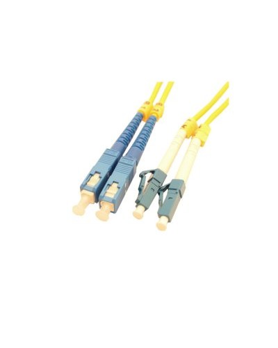 Патч-корд оптический LSZH, дуплексный, LC/UPC-SC/UPC, SM, 3м LANMASTER LAN-2LC-2SC/SU-3.0 в Петропавловске-Камчатском Патч-корды и пигтейлы Pintop.ru