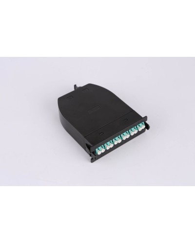 MPO кассета OS2, 12xLC, тип B, низкие потери, черная LANMASTER LAN-MCSB-1M-12LC/OS2 в Петропавловске-Камчатском Коннекторы Pintop.ru