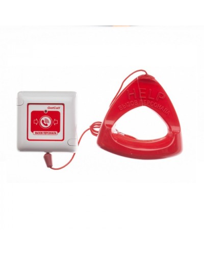 Кнопка со шнуром проводная аналоговая влагозащищенная Getcall GC-0423W1 в Петропавловске-Камчатском Переговорные устройства Pintop.ru