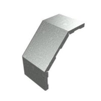 Крышка угла вертикального внешнего 90° 200х15 (0,7) для лестничного лотка ПожТехКабель (651-401)