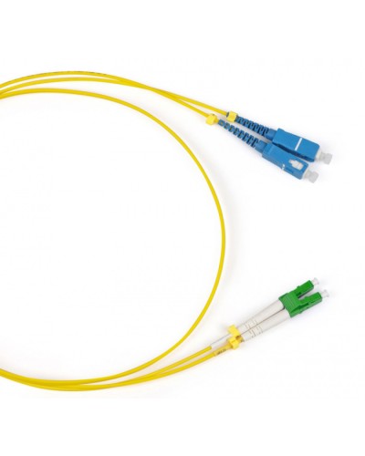 Шнур оптический duplex LC/APC-SC/UPC 9/125 sm 2м LSZH Cabeus FOP(d)-9-LC/APC-SC/UPC-2m в Петропавловске-Камчатском Патч-корды оптические Pintop.ru