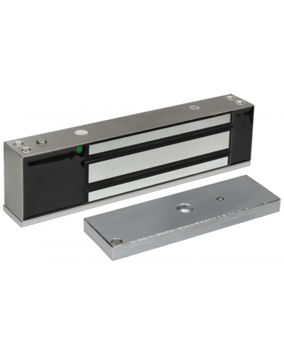 Smartec ST-EL523DLW-SS - Электромагнитный замок, уличное исполнение, СИД, датчик положения двери, IP68, нержавеющая сталь, усилие 520-540 кг. в Петропавловске-Камчатском Электромагнитные замки Pintop.ru