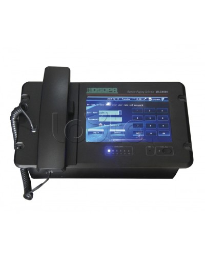 Терминал микрофонный DSPPA MAG-6589 в Петропавловске-Камчатском Система оповещения и трансляции Dsppa Pintop.ru