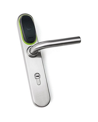 Замок электромеханический для двери IronLogic Eurolock EHT net (серебро) dd = 72 мм в Петропавловске-Камчатском Электромеханические замки Pintop.ru