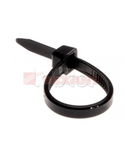 Хомут-стяжка нейлоновый 2.5х60 мм чёрный (100шт/уп) REXANT 07-0061 в Петропавловске-Камчатском Стяжки-хомуты Pintop.ru