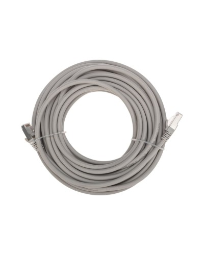 Патч-корд S/FTP, CAT 6A (10G), RJ45-RJ45, 28AWG, LSZH, серый, 10м REXANT 02-0390-10 в Петропавловске-Камчатском Патчкорды (медные) Pintop.ru