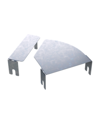 Крышка д/угла гор.изм.CPO 0-44 осн.150 DKC (38011HDZL) в Петропавловске-Камчатском Аксессуары для лотков Pintop.ru