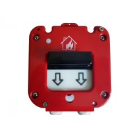 Извещатель пожарный ручной Магнито-контакт ИП 535-50-A «СЕВЕР» ПАШК.42511.126ПС (Ввод из нерж. МКВМ М20Т3/4 (труба с резьбой G3/4)