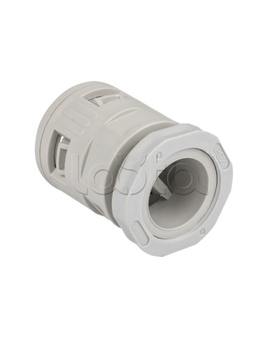 Коннектор для гофрированной трубы (25 мм) (25 шт) EKF-Plast (kn-t-25) в Петропавловске-Камчатском Повороты, муфты, тройники Pintop.ru