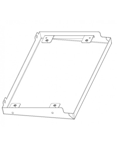 Крыша дождевая для шкафов серии EMW (Ш500 × Г250) Elbox (EMW-RR-500.250) в Петропавловске-Камчатском Аксессуары для стоек и шкафов Pintop.ru