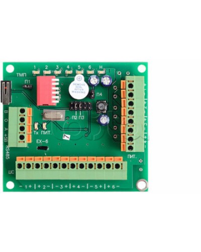 Модуль расширителя шлейфов Полисервис EX-6-1 в Петропавловске-Камчатском Модули сопряжения Pintop.ru