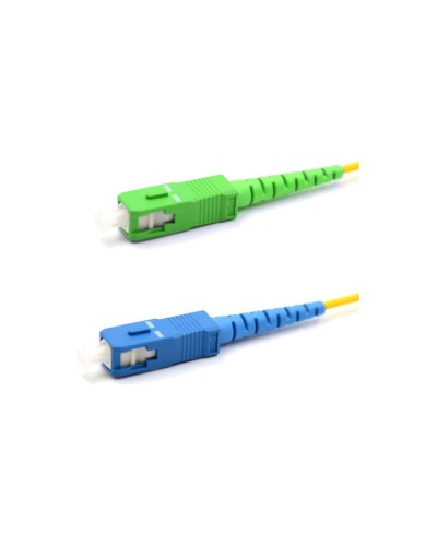 Патч-корд оптический переходной (SM), 9/125 (OS2) SC/APC-SC/UPC, (Simplex), LSZH, 7м REXANT 50-2061 в Петропавловске-Камчатском Патч-корды оптические Pintop.ru