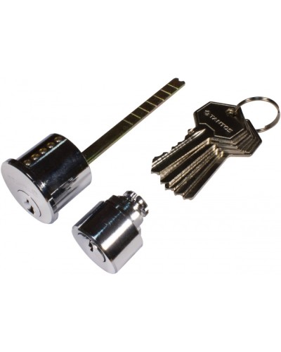Цилиндр в комплекте с 5 ключами Tantos Цилиндр для TS-EL2369SS в Петропавловске-Камчатском Электромеханические замки Pintop.ru