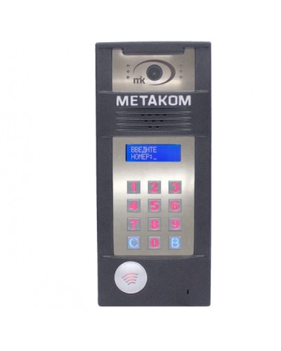 Многоабонентый антивандальный блок вызова со встроенной видеокамерой Метаком MК2018-TMRFGV в Петропавловске-Камчатском Блоки вызова многоабонентные Pintop.ru