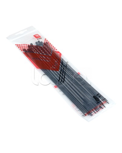 Хомут P6.6 стандартный (ч), 3.6x200 (50шт) FlexLock PROxima EKF (plc-fl-ctsb-3.6x200-r) в Петропавловске-Камчатском Стяжки-хомуты Pintop.ru