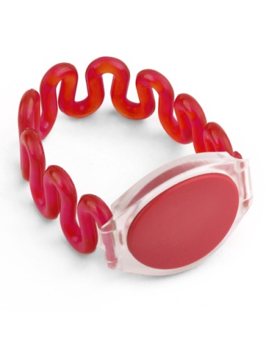 Браслет TS пружинный (красный) Tantos Temic в Петропавловске-Камчатском Дополнительное оборудование для СКУД Pintop.ru