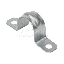 Скоба металлическая двухлапковая d21-22 мм (100 шт) EKF PROxima (sm-2-21-22)