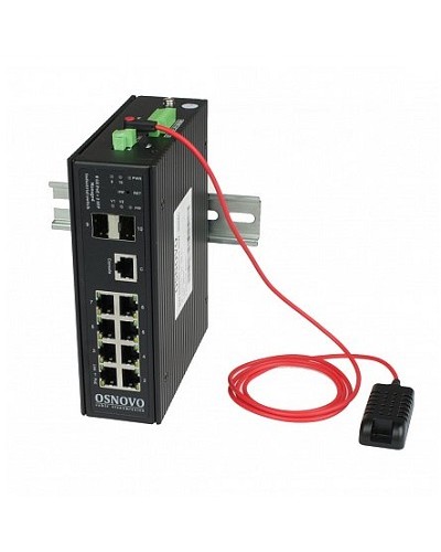 Коммутатор OSNOVO SW-80802/ILS(port 90W, 300W) в Петропавловске-Камчатском Коммутаторы Pintop.ru