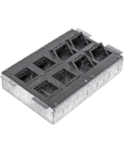 Люк в пол на 8 модулей с суппортом и коробкой Экопласт 70083 в Петропавловске-Камчатском Системы лючков и колонн Pintop.ru