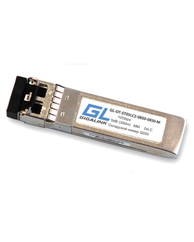 SFP+ модуль Gigalink GL-OT-ST05LC2-0850-0850-M в Петропавловске-Камчатском Модули SFP/XFP/GBIC Pintop.ru