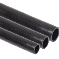 Труба гладкая ПНД тяжелая диам 50 мм, цвет чёрный (3м) Экопласт 23050